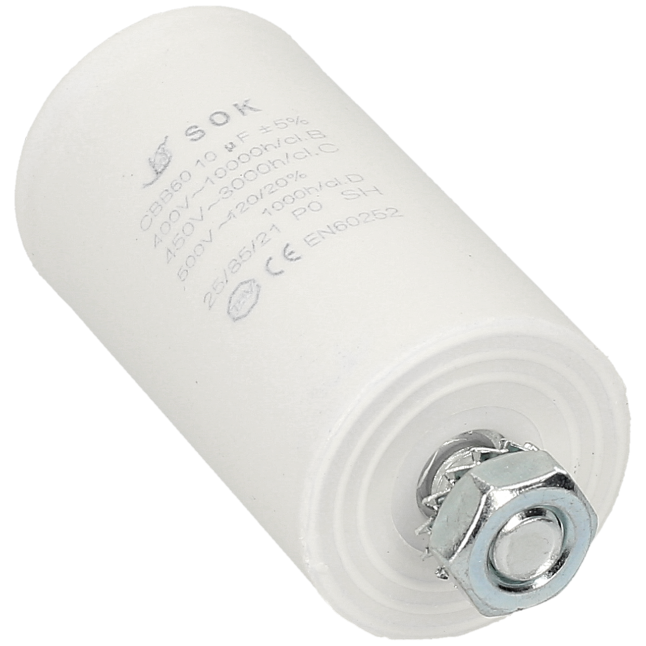Kondensator do lodówki Electrolux 10uF 450V