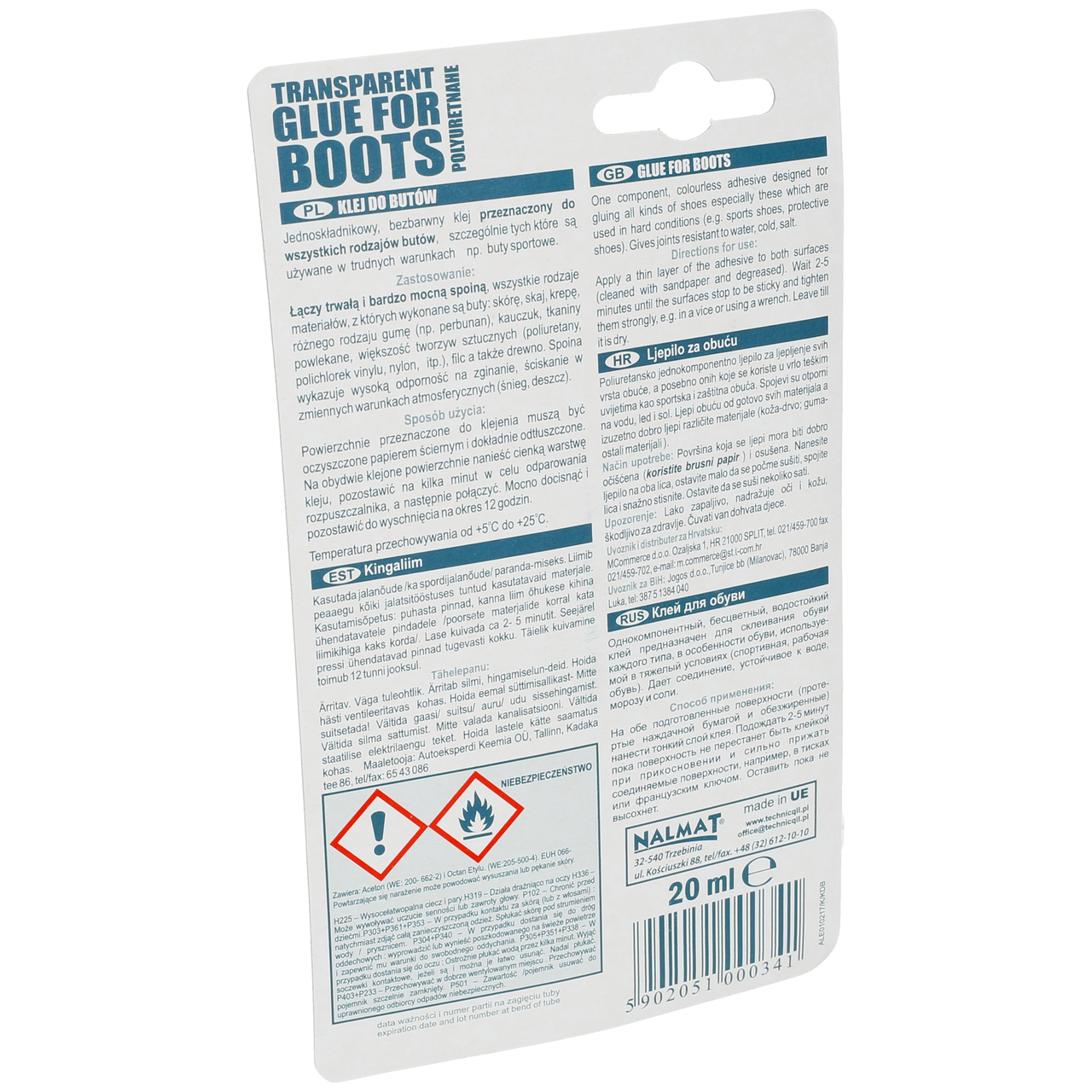 Klej do butów 20 ml, TECHNICQLL